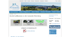 Desktop Screenshot of petersberg.de