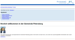 Desktop Screenshot of barrierefrei.petersberg.de
