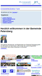 Mobile Screenshot of barrierefrei.petersberg.de